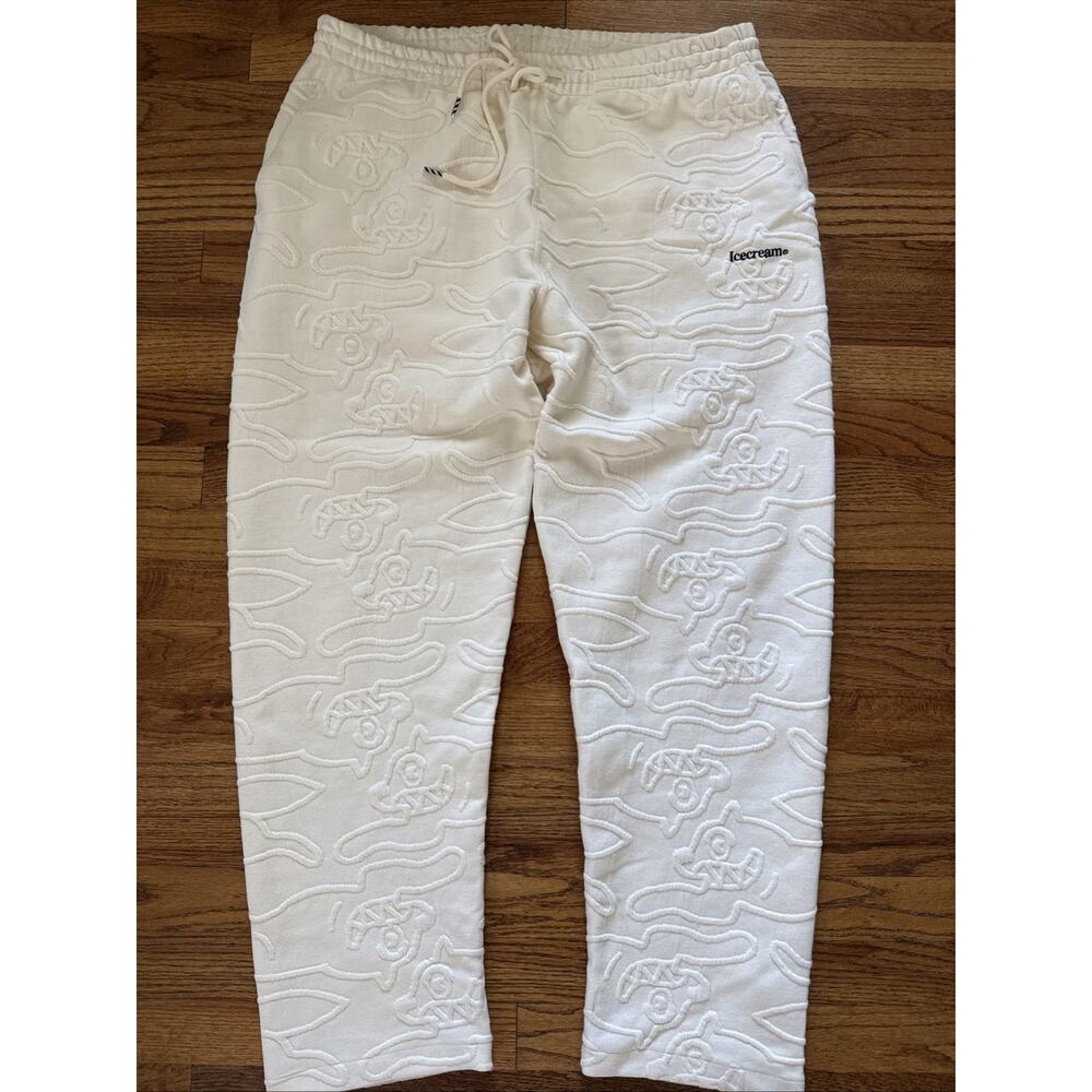 Icecream - Men's Laced Sweatpants White Size XL C25